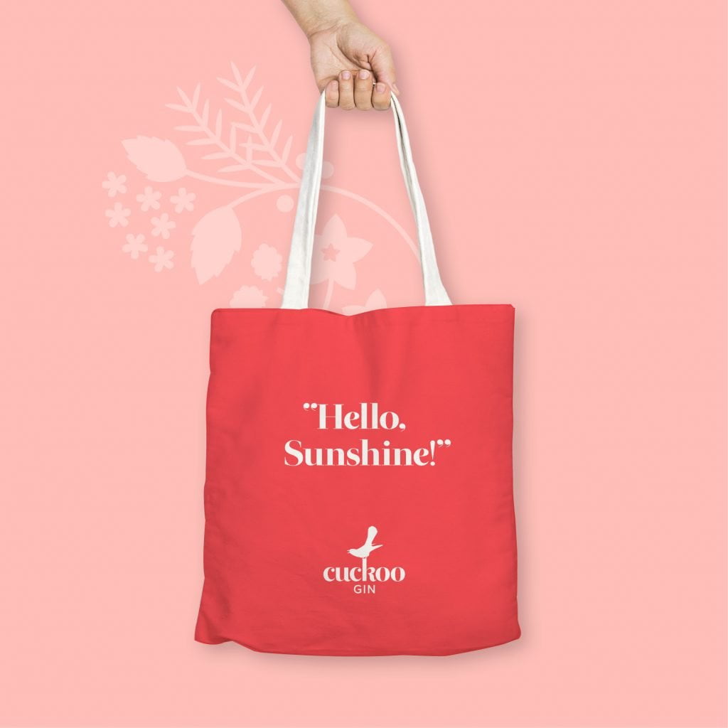 Organic Cotton Cuckoo Tote Bag - Image 4