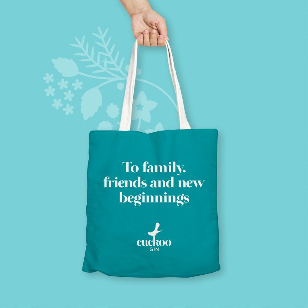 Organic Cotton Cuckoo Tote Bag - Image 2
